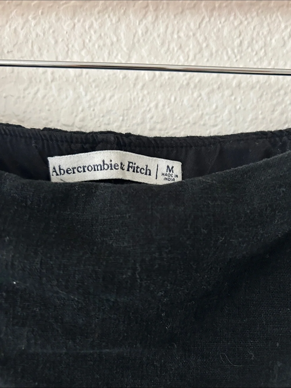 Black Wrap Mini Skort - Picture 2 of 3